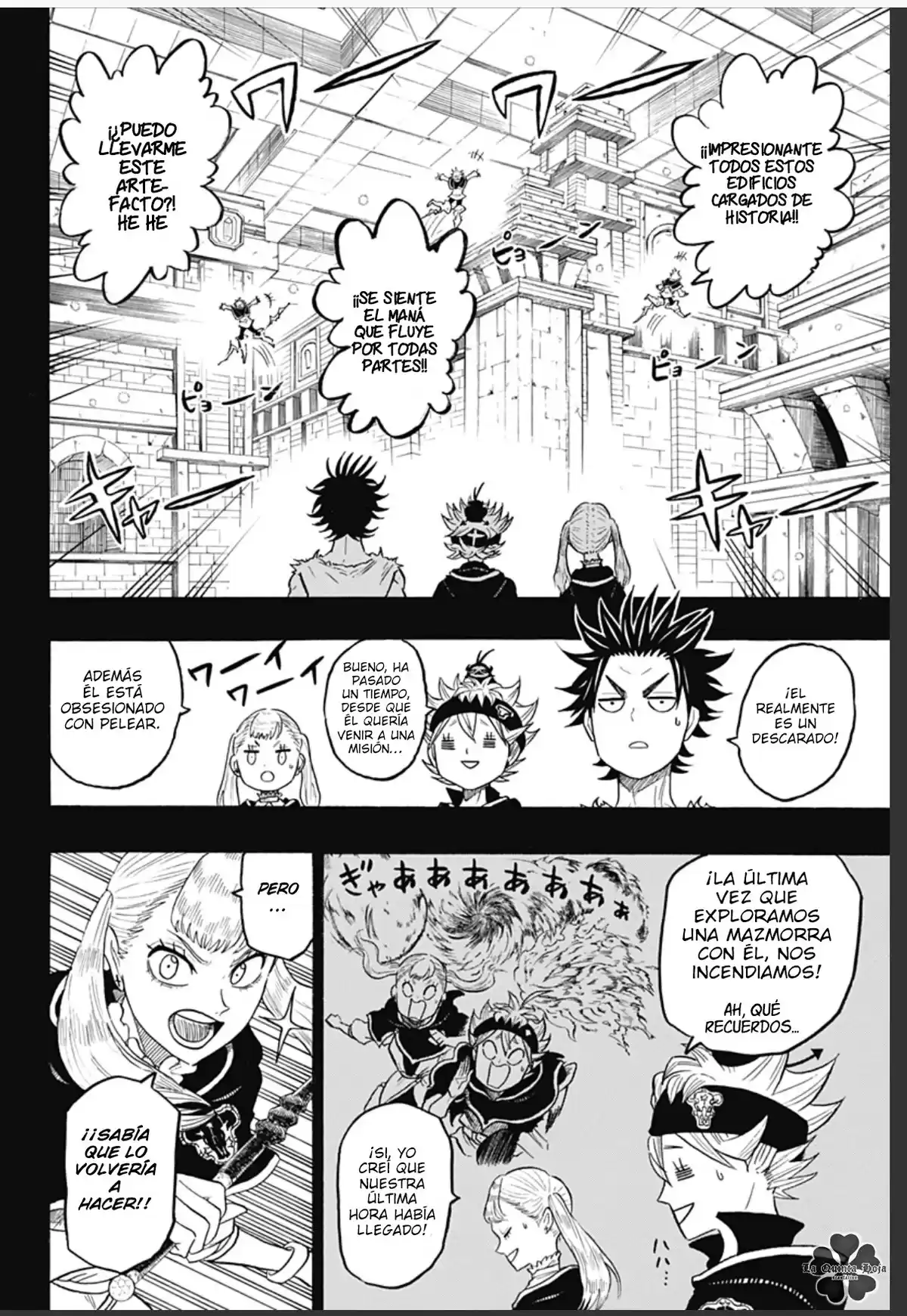 Black Clover: Quartet Knights Capitulo 17: Estrategia e imprudencia página 5