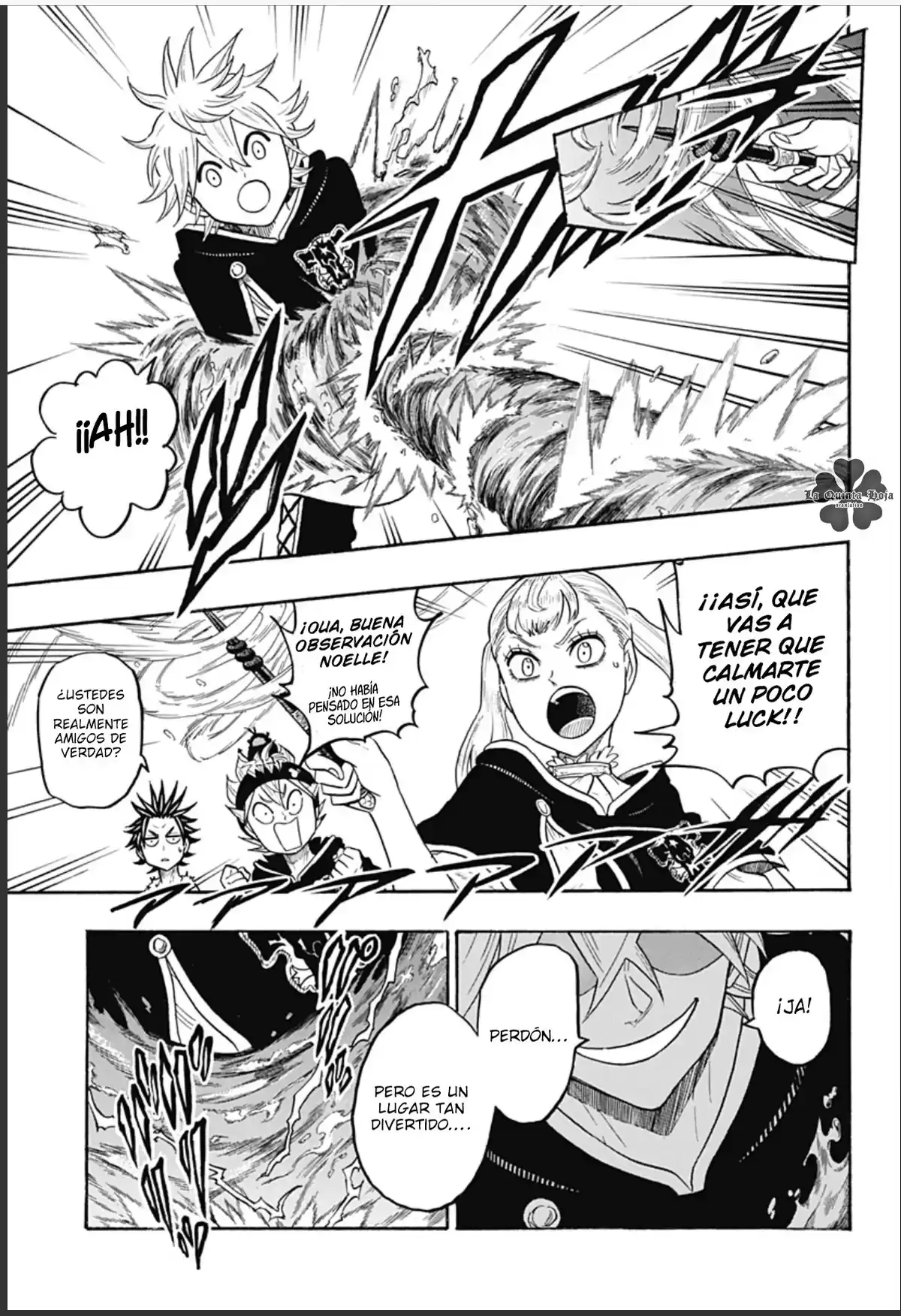 Black Clover: Quartet Knights Capitulo 17: Estrategia e imprudencia página 6