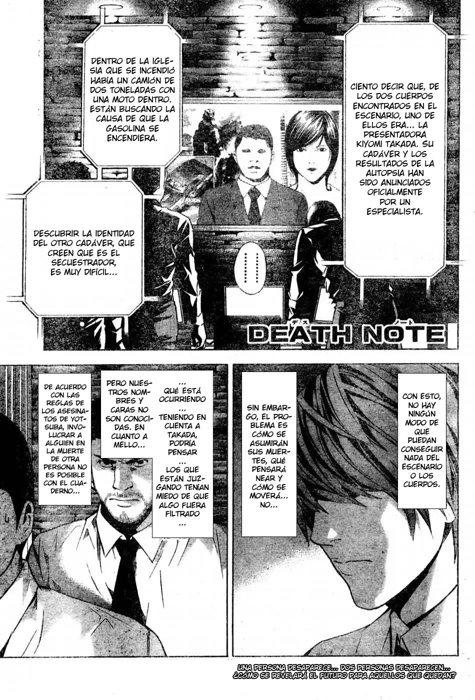 Death Note Capitulo 99 página 1