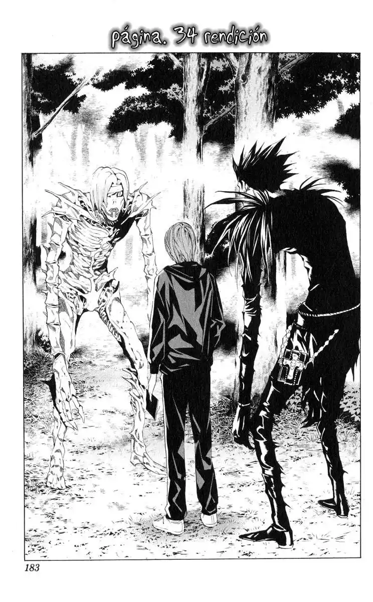 Death Note Capitulo 34 página 1