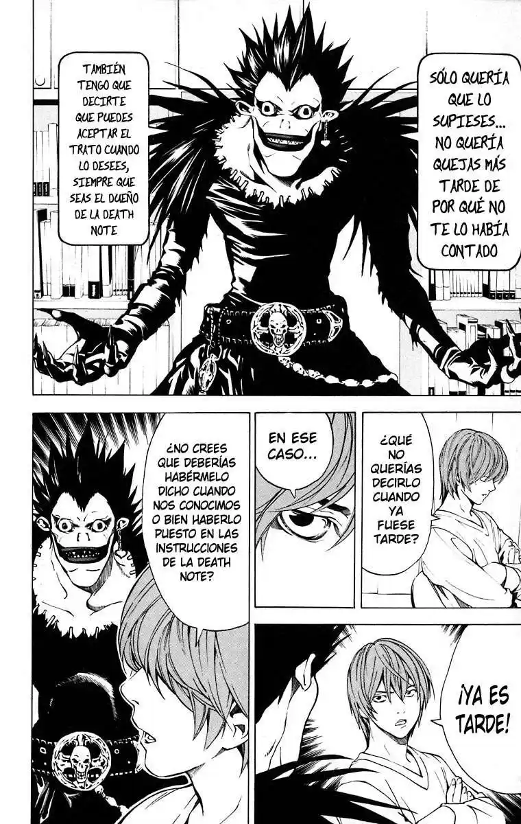 Death Note Capitulo 6: Manipulación página 4