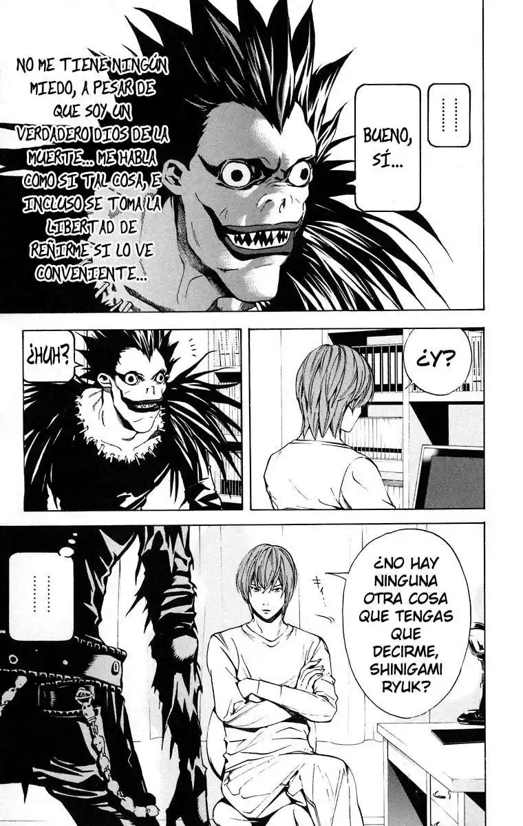 Death Note Capitulo 6: Manipulación página 5