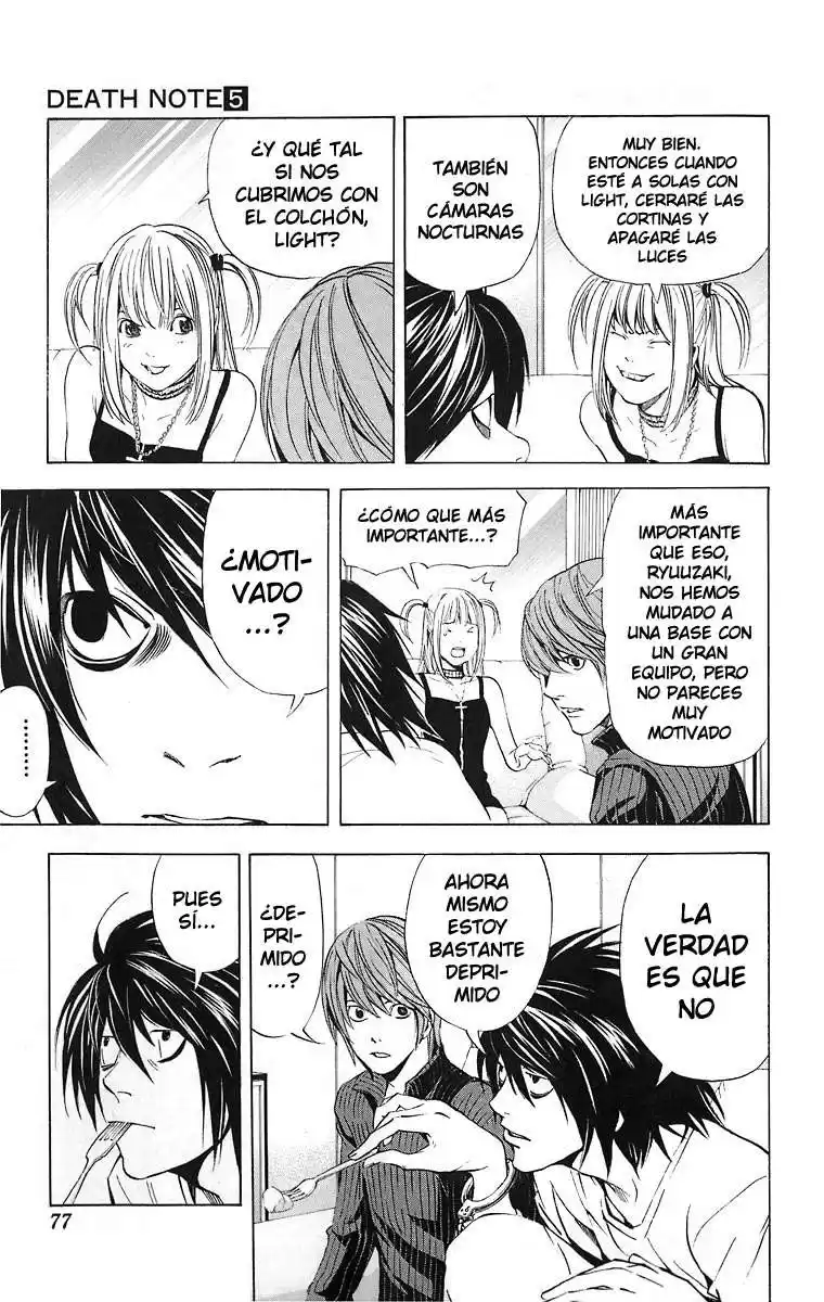 Death Note Capitulo 38 página 7