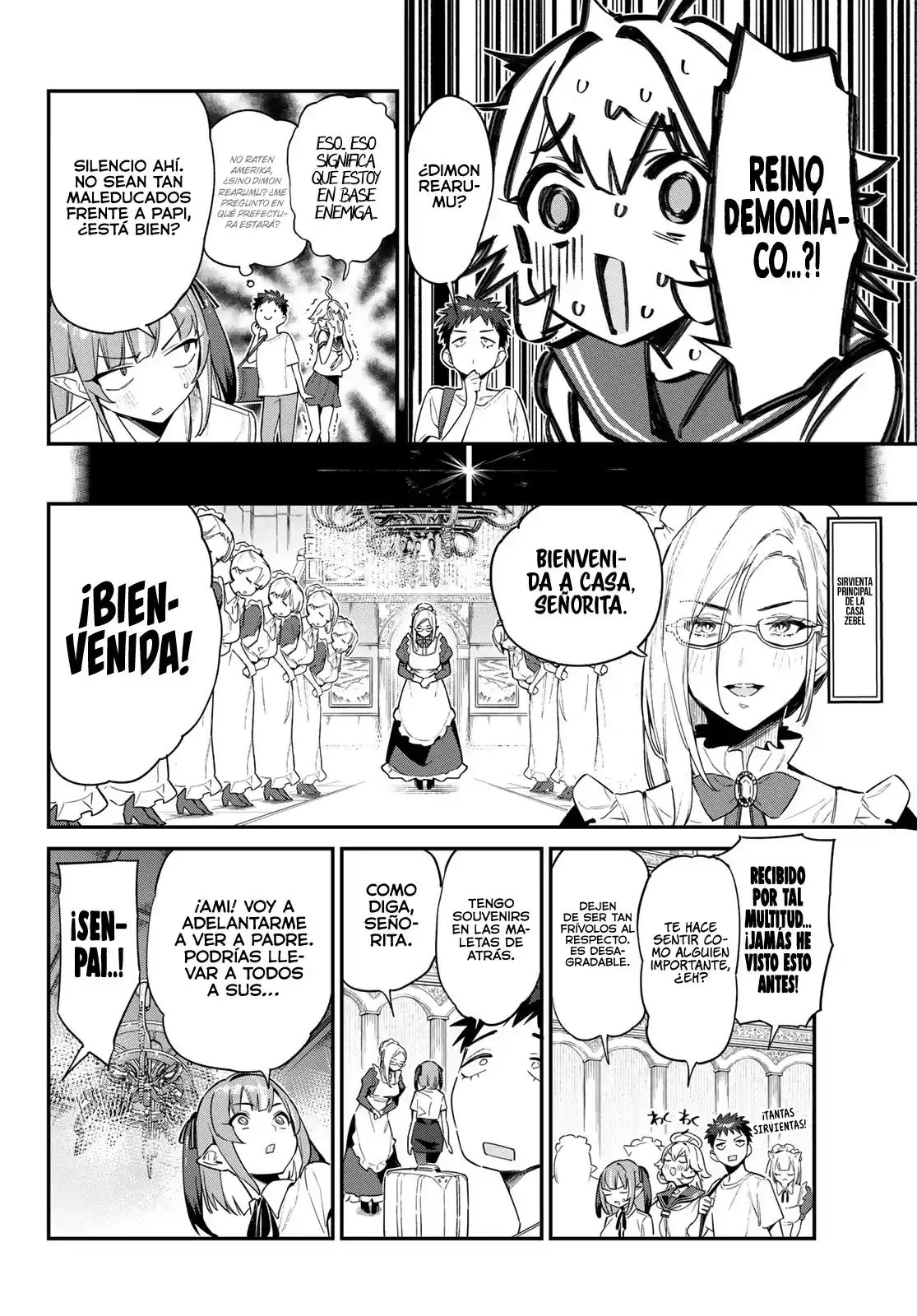 Kanan-sama Might be Easy Capitulo 31: Kyougi conoce a la familia. página 4