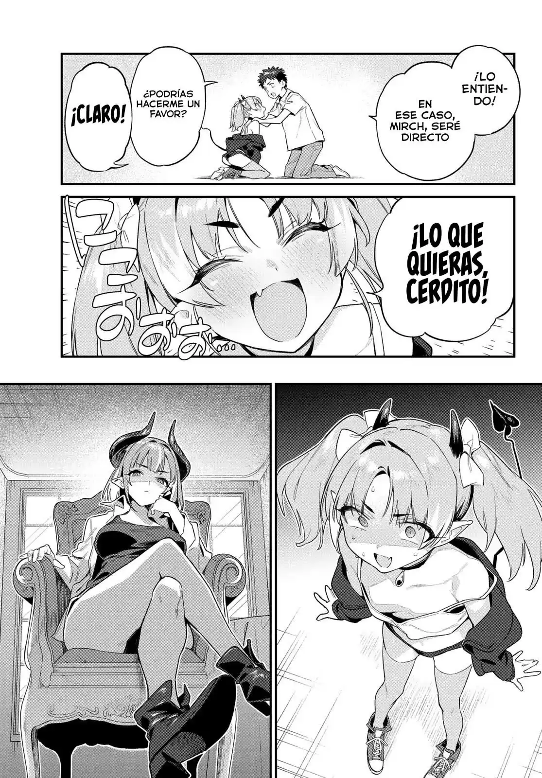 Kanan-sama Might be Easy Capitulo 47: La alianza amorosa de Mirch. página 9