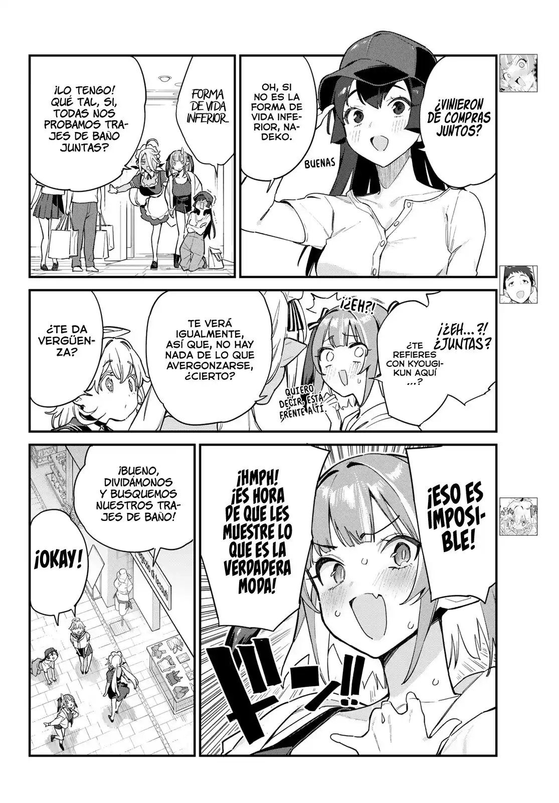 Kanan-sama Might be Easy Capitulo 29: El espectáculo de Kanan. página 4