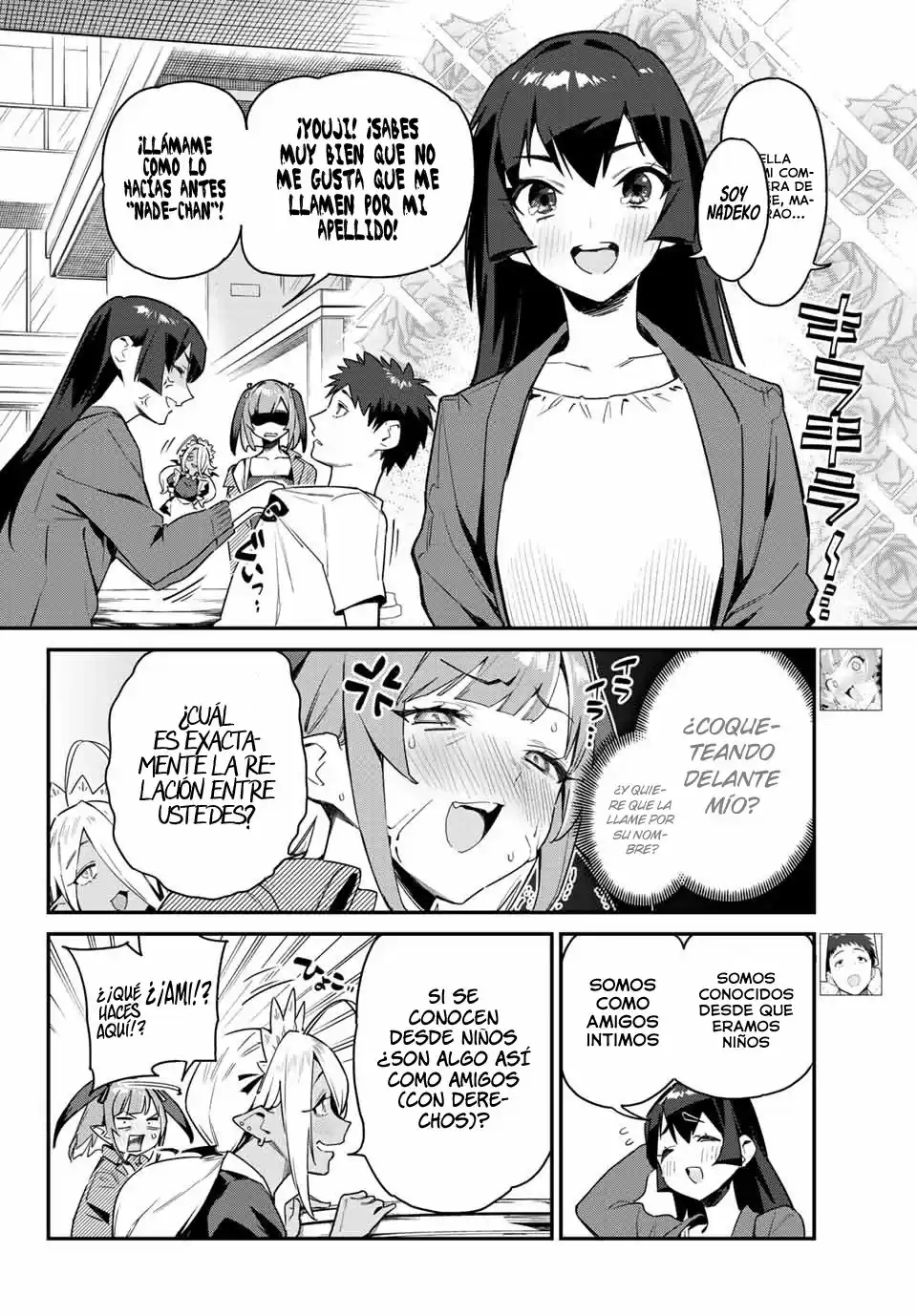 Kanan-sama Might be Easy Capitulo 10: Nadeko se salva por un pelo página 4