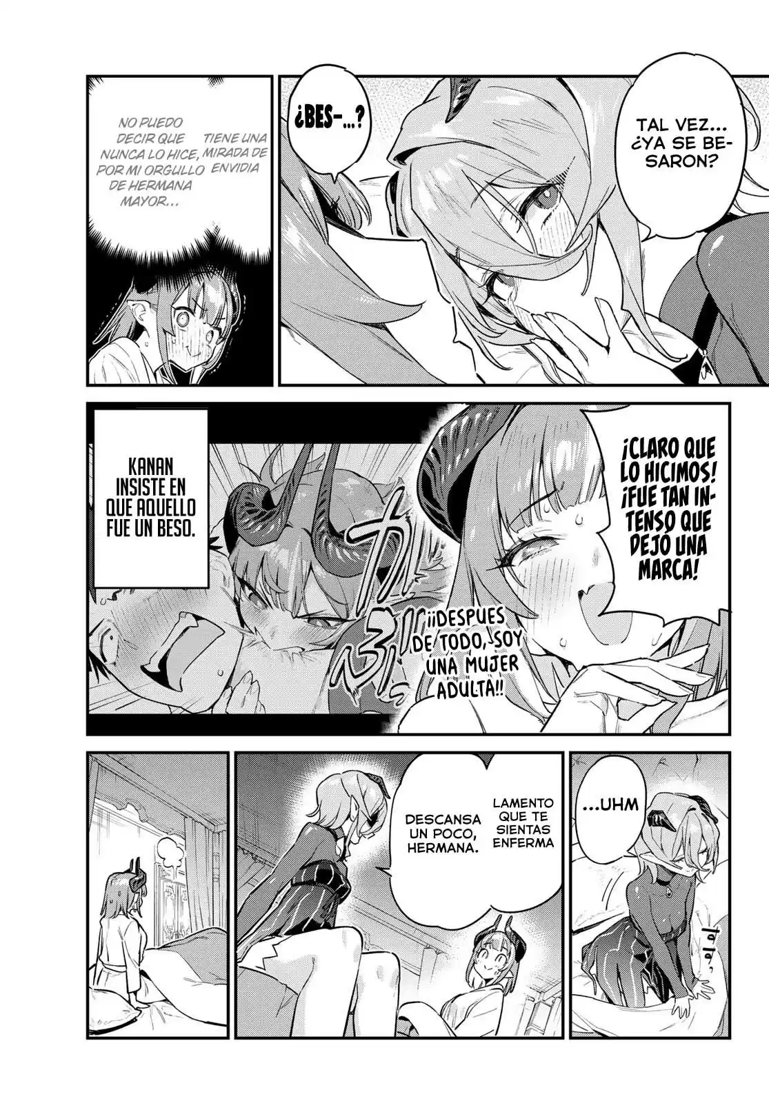 Kanan-sama Might be Easy Capitulo 41: Charla de chicas con Mieru. página 9