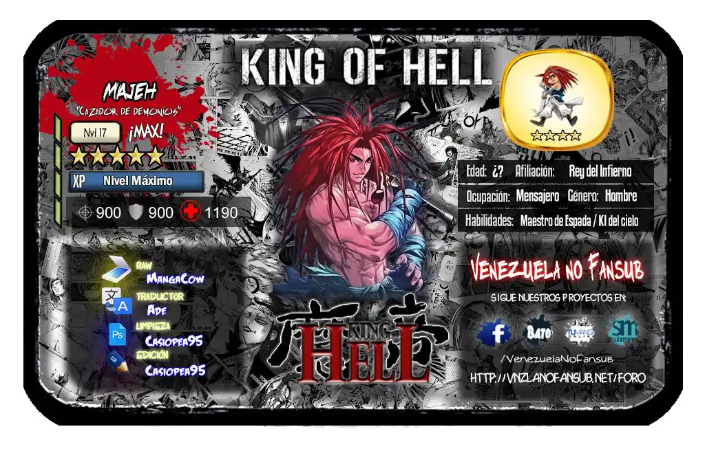 King of Hell Capitulo 155.2 página 1