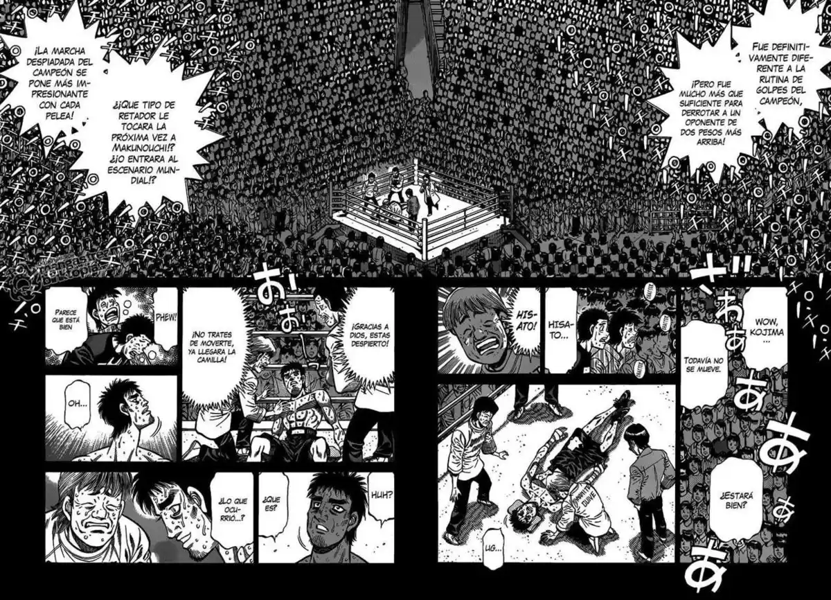 Hajime no Ippo Capitulo 940 página 2