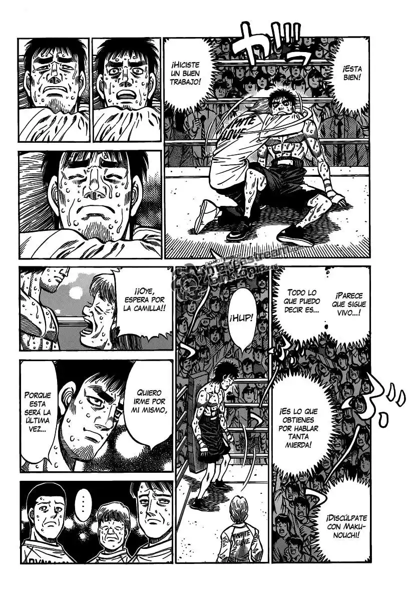 Hajime no Ippo Capitulo 940 página 3