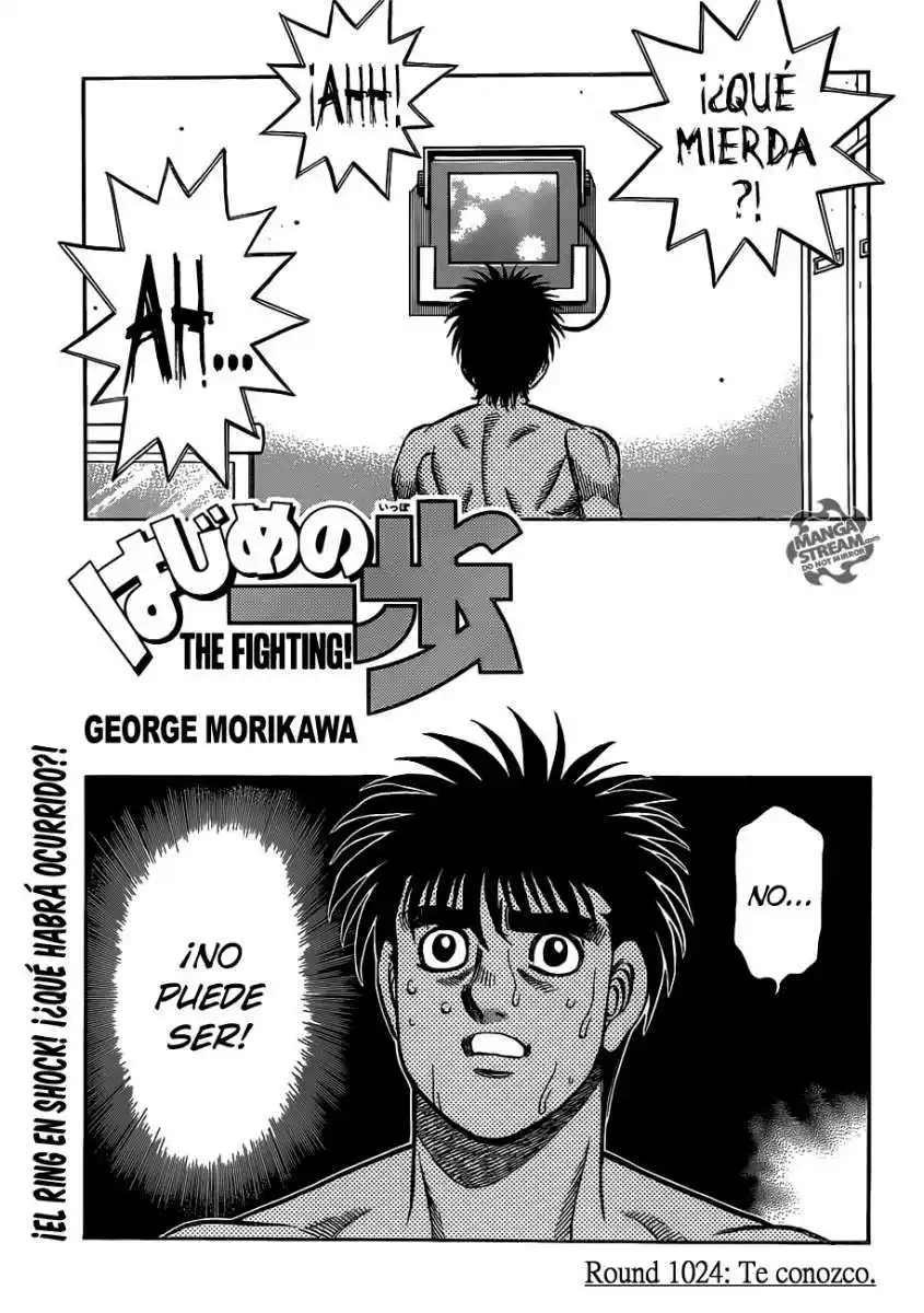 Hajime no Ippo Capitulo 1024 página 2