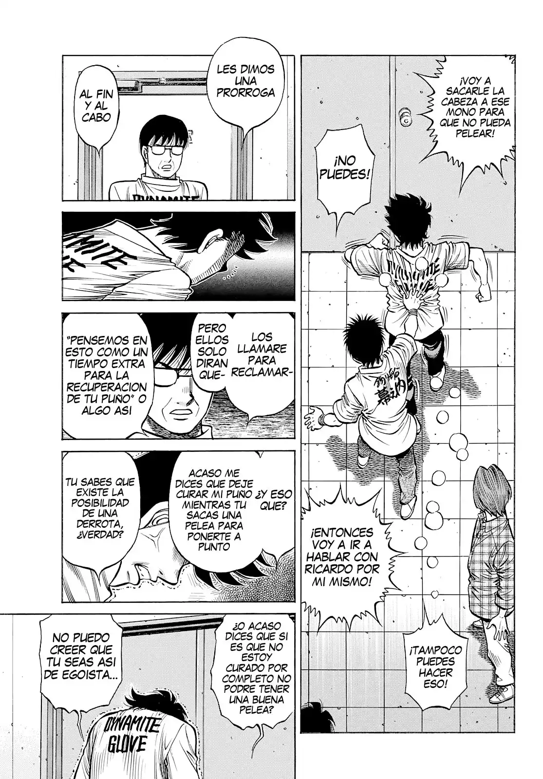 Hajime no Ippo Capitulo 1359 página 3