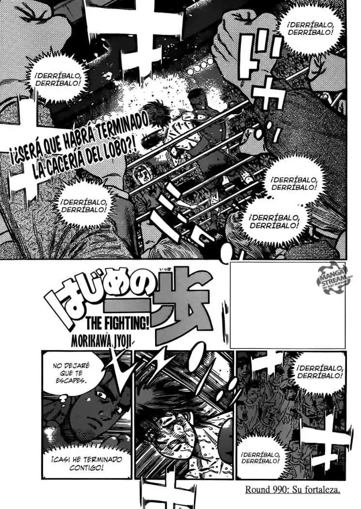 Hajime no Ippo Capitulo 990 página 1