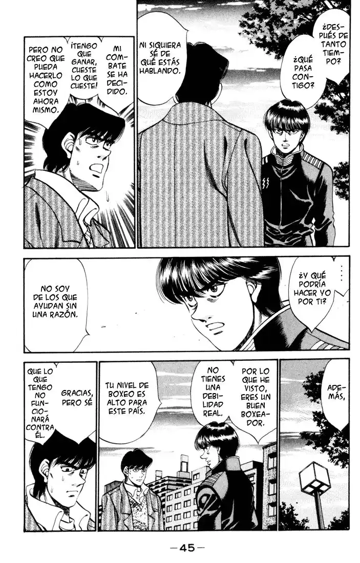 Hajime no Ippo Capitulo 271: ¡Ayuda! página 3