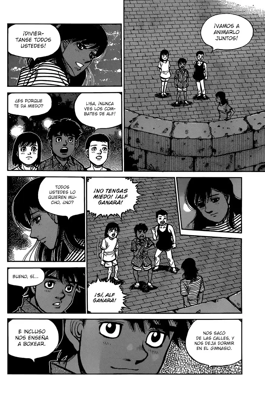 Hajime no Ippo Capitulo 1302: el tigre está exhausto página 3