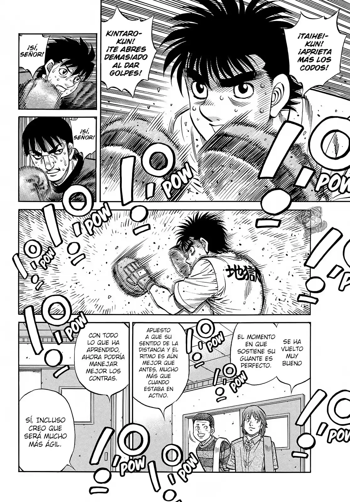 Hajime no Ippo Capitulo 1423 página 3