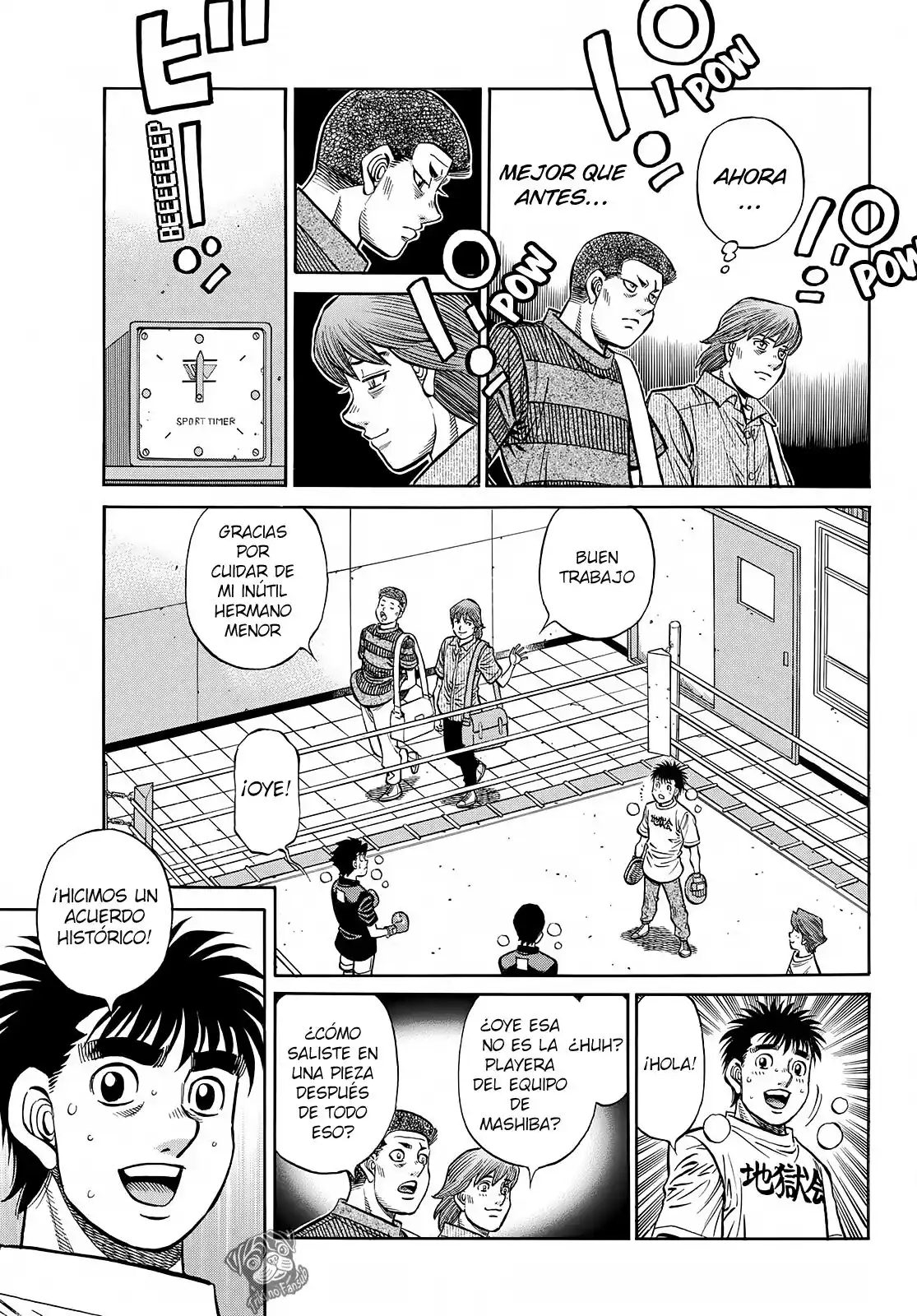 Hajime no Ippo Capitulo 1423 página 4