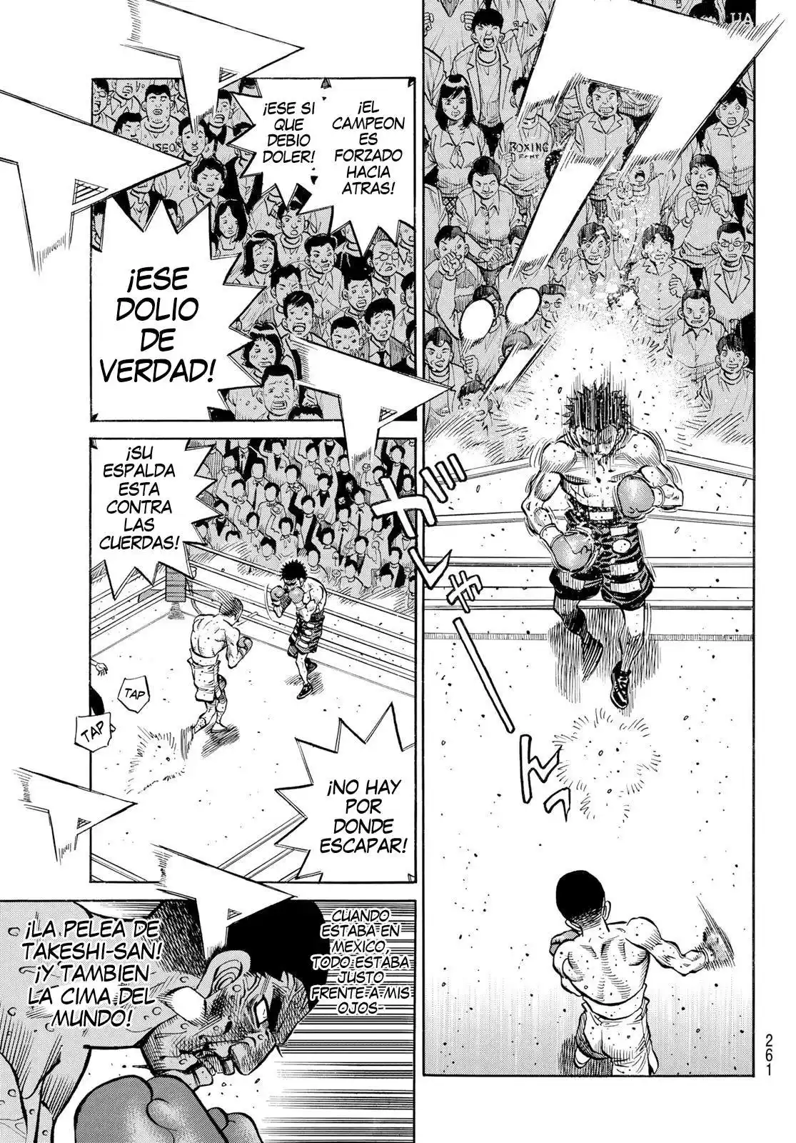 Hajime no Ippo Capitulo 1356 página 7