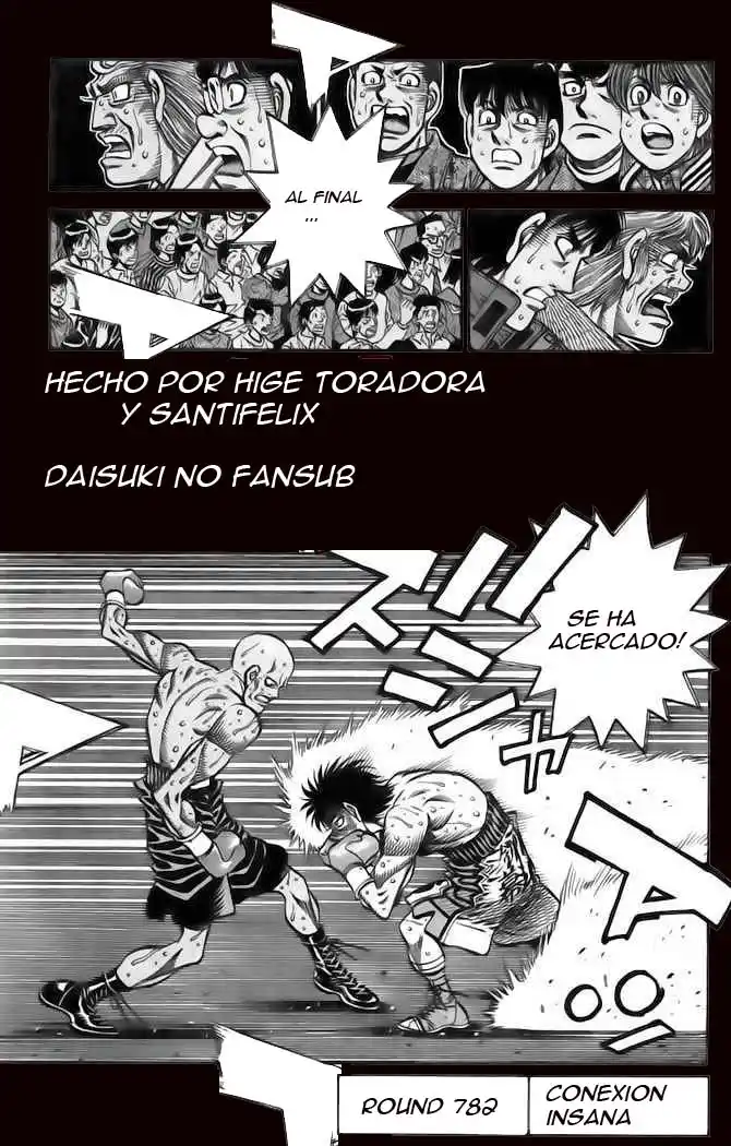 Hajime no Ippo Capitulo 782 página 1