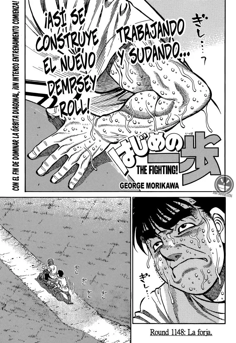 Hajime no Ippo Capitulo 1148: La forja página 2