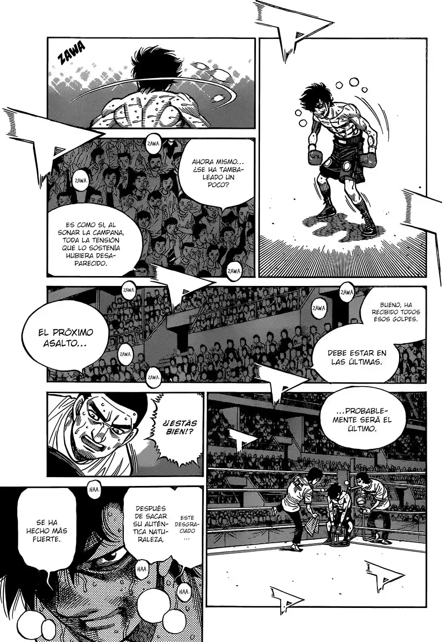 Hajime no Ippo Capitulo 1300: el segundo gran terremoto página 10