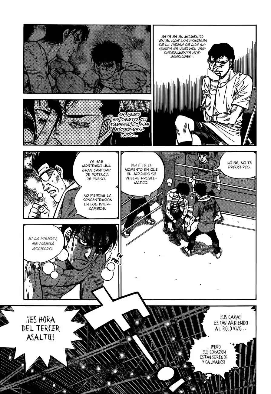 Hajime no Ippo Capitulo 1300: el segundo gran terremoto página 14