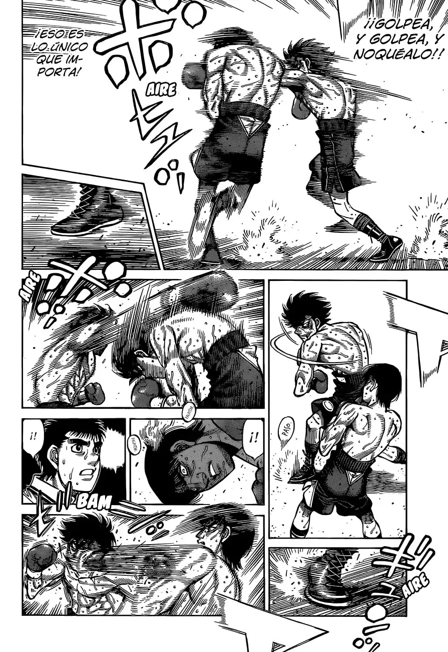 Hajime no Ippo Capitulo 1300: el segundo gran terremoto página 17