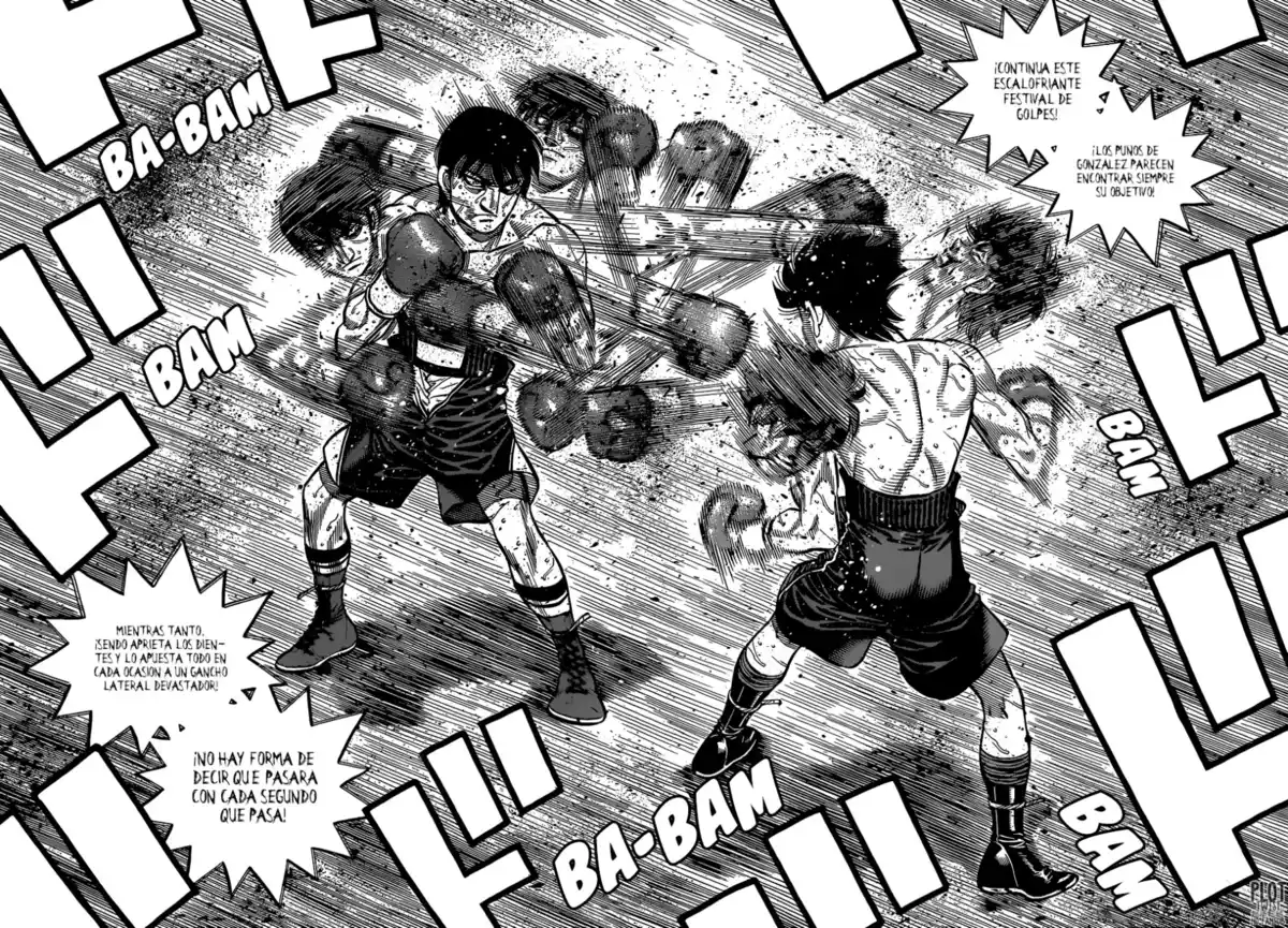 Hajime no Ippo Capitulo 1300: el segundo gran terremoto página 6