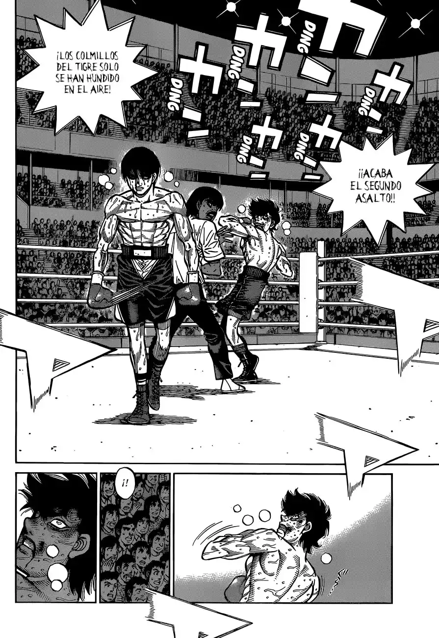 Hajime no Ippo Capitulo 1300: el segundo gran terremoto página 9