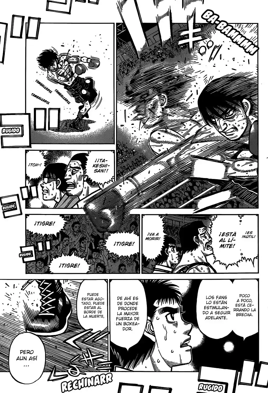 Hajime no Ippo Capitulo 1301: la respuesta de yanaoka página 15