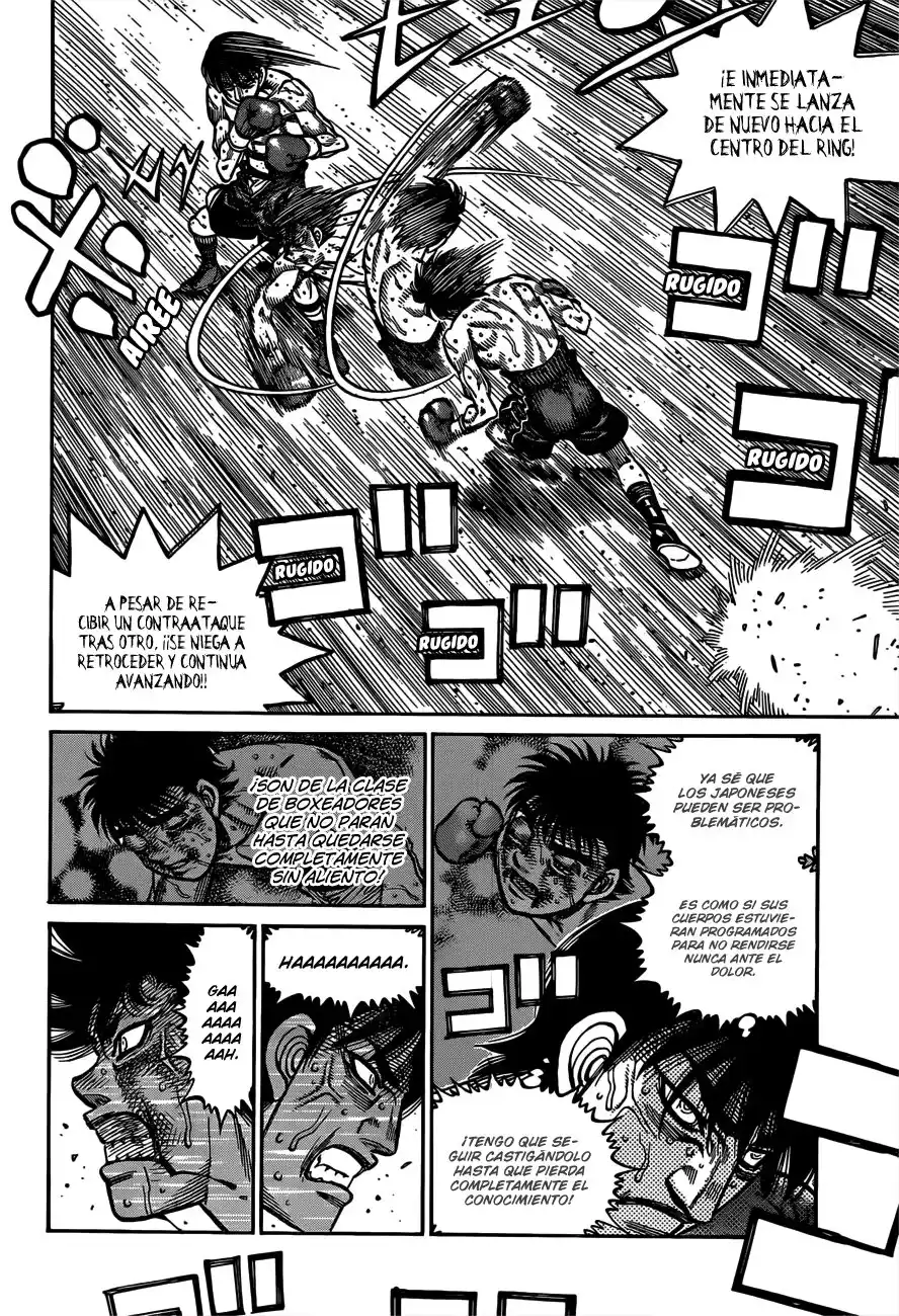 Hajime no Ippo Capitulo 1301: la respuesta de yanaoka página 6