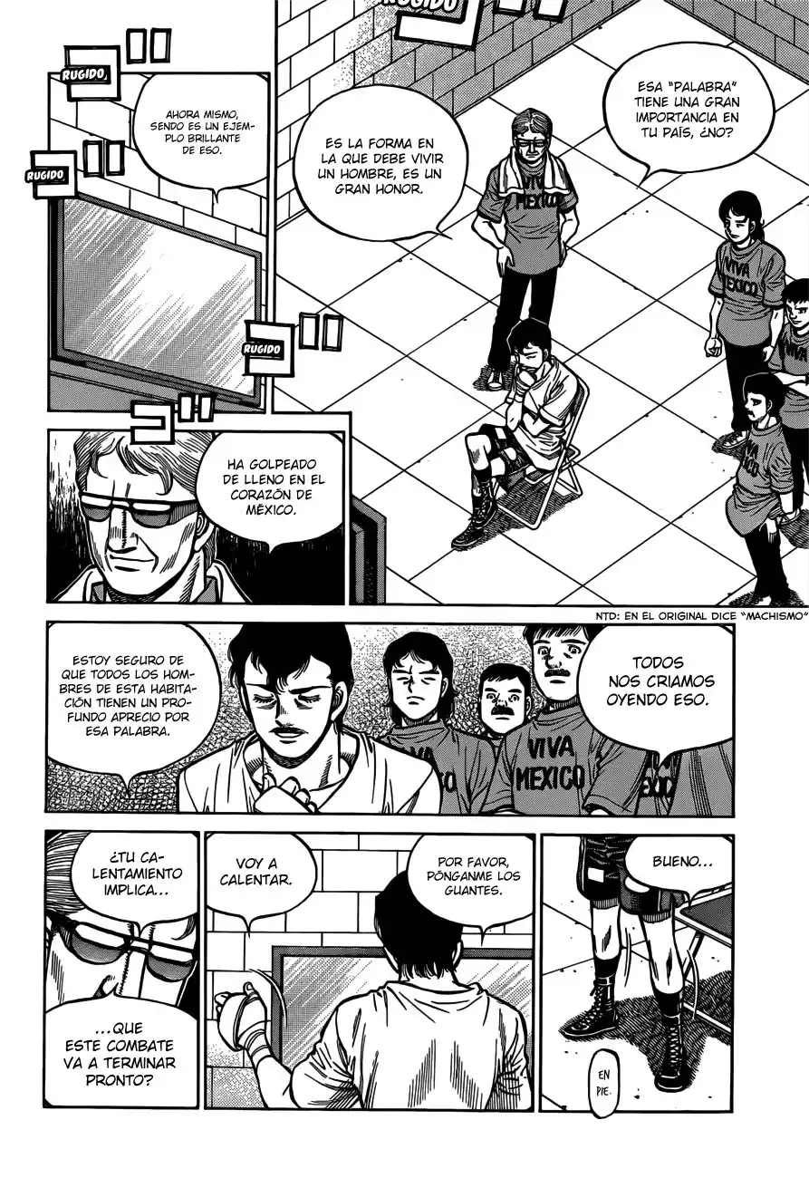 Hajime no Ippo Capitulo 1301: la respuesta de yanaoka página 8