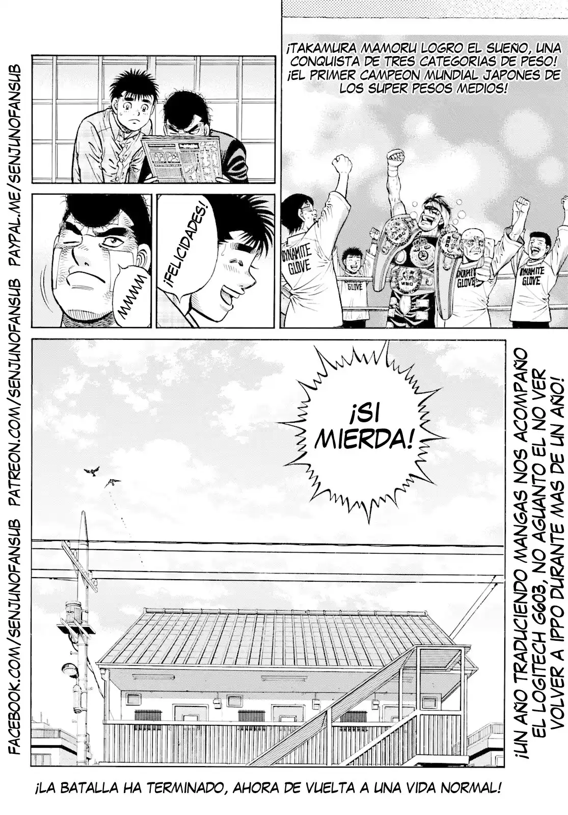 Hajime no Ippo Capitulo 1349 página 18