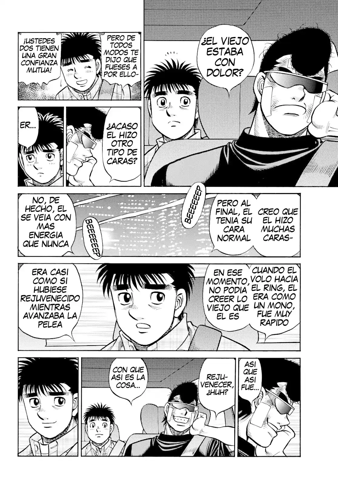 Hajime no Ippo Capitulo 1349 página 6