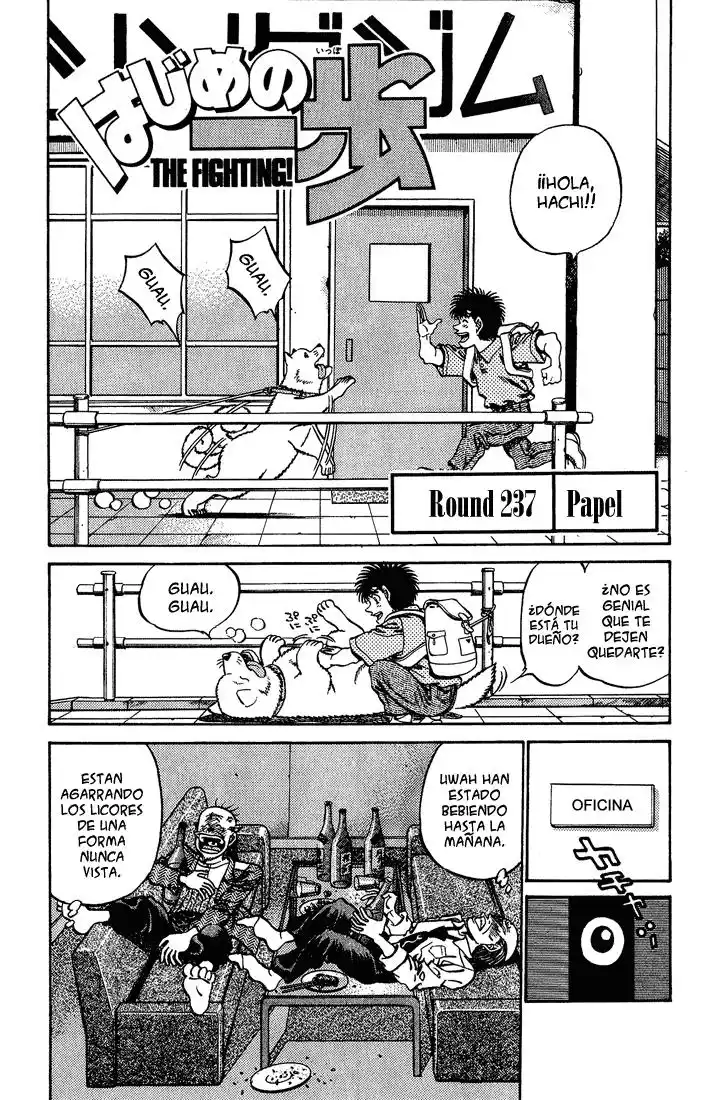 Hajime no Ippo Capitulo 237 página 1