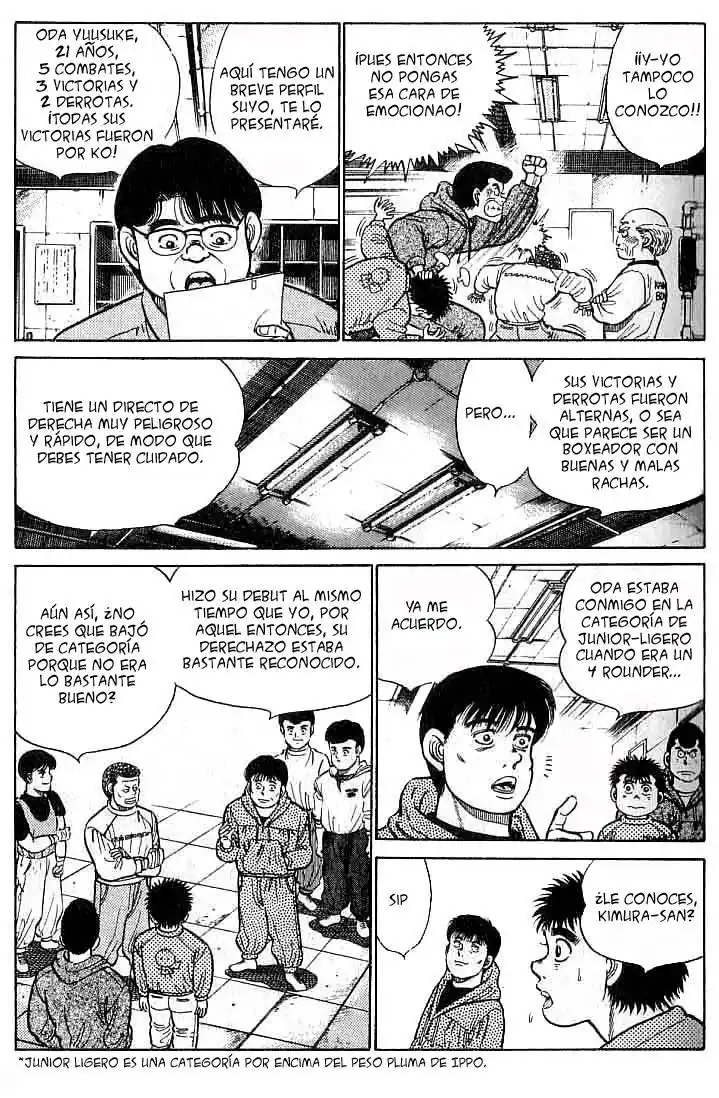 Hajime no Ippo Capitulo 17: Carácter página 4