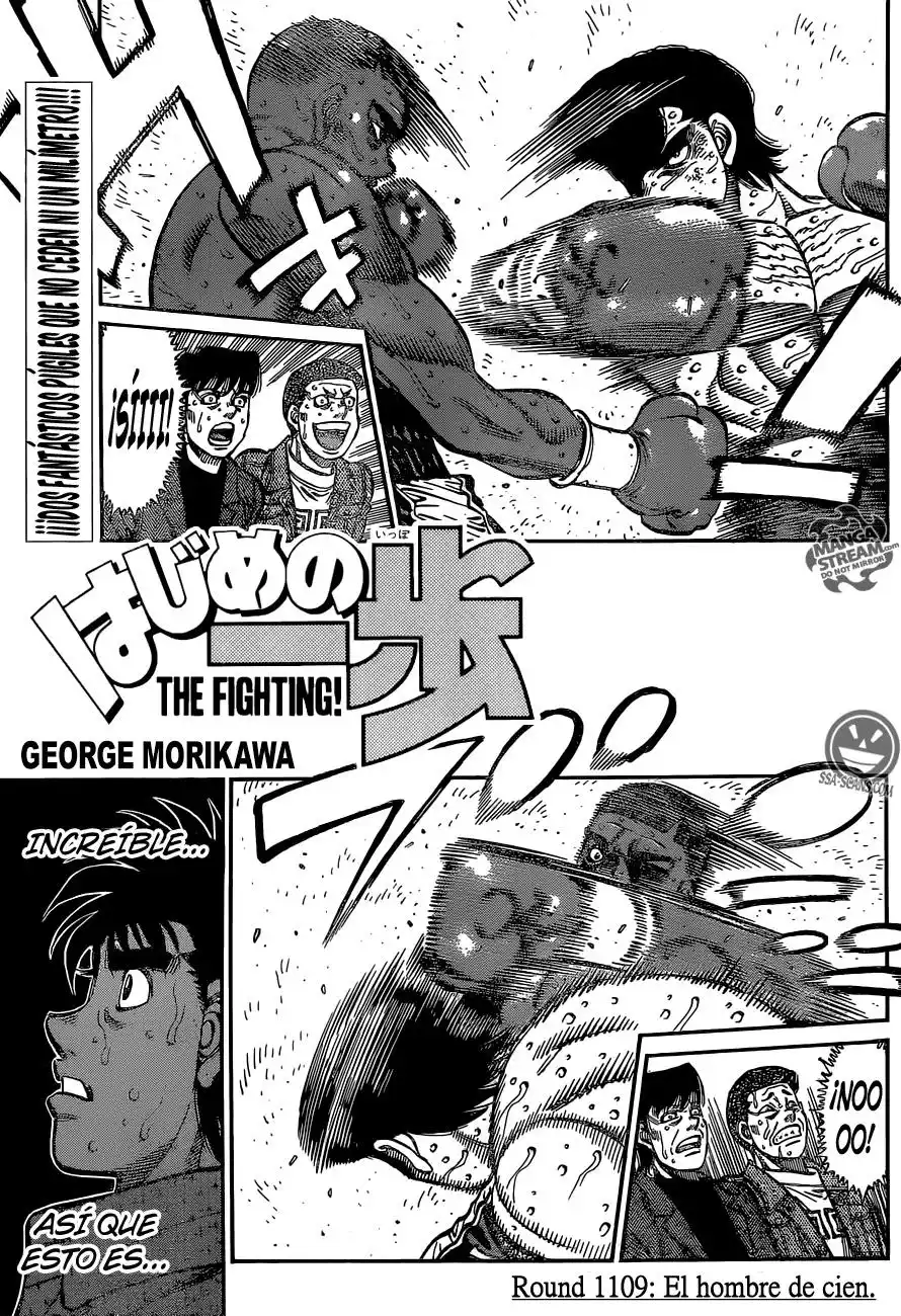 Hajime no Ippo Capitulo 1109: El hombre de cien página 2