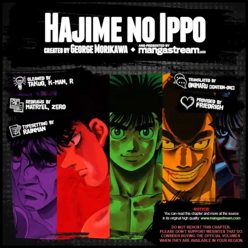 Hajime no Ippo Capitulo 1171: Solo un poco más página 3