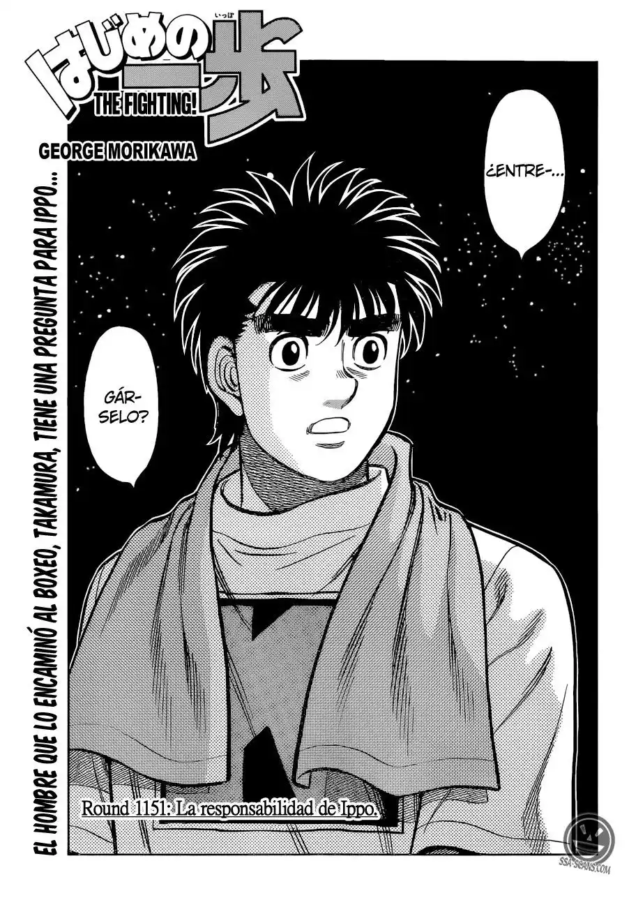 Hajime no Ippo Capitulo 1151: La responsabilidad de Ippo página 2