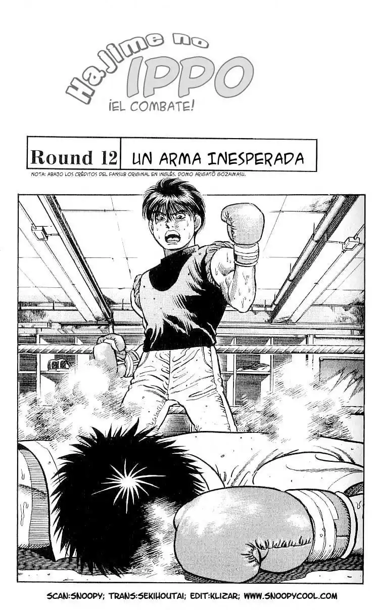 Hajime no Ippo Capitulo 12: Un arma inesperada página 2