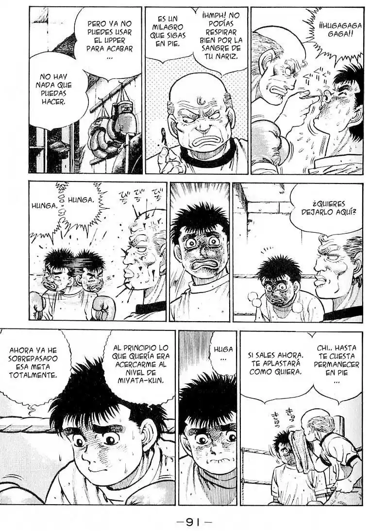 Hajime no Ippo Capitulo 12: Un arma inesperada página 8