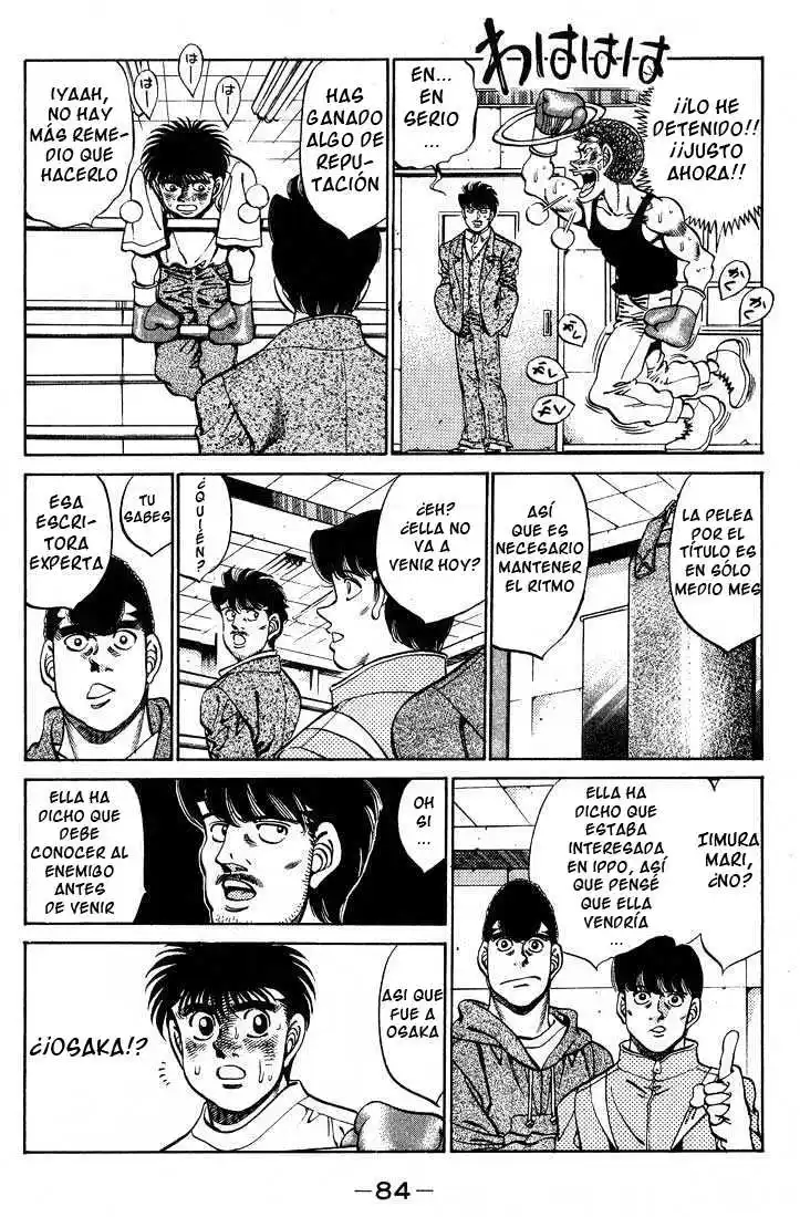 Hajime no Ippo Capitulo 246: Matón página 3