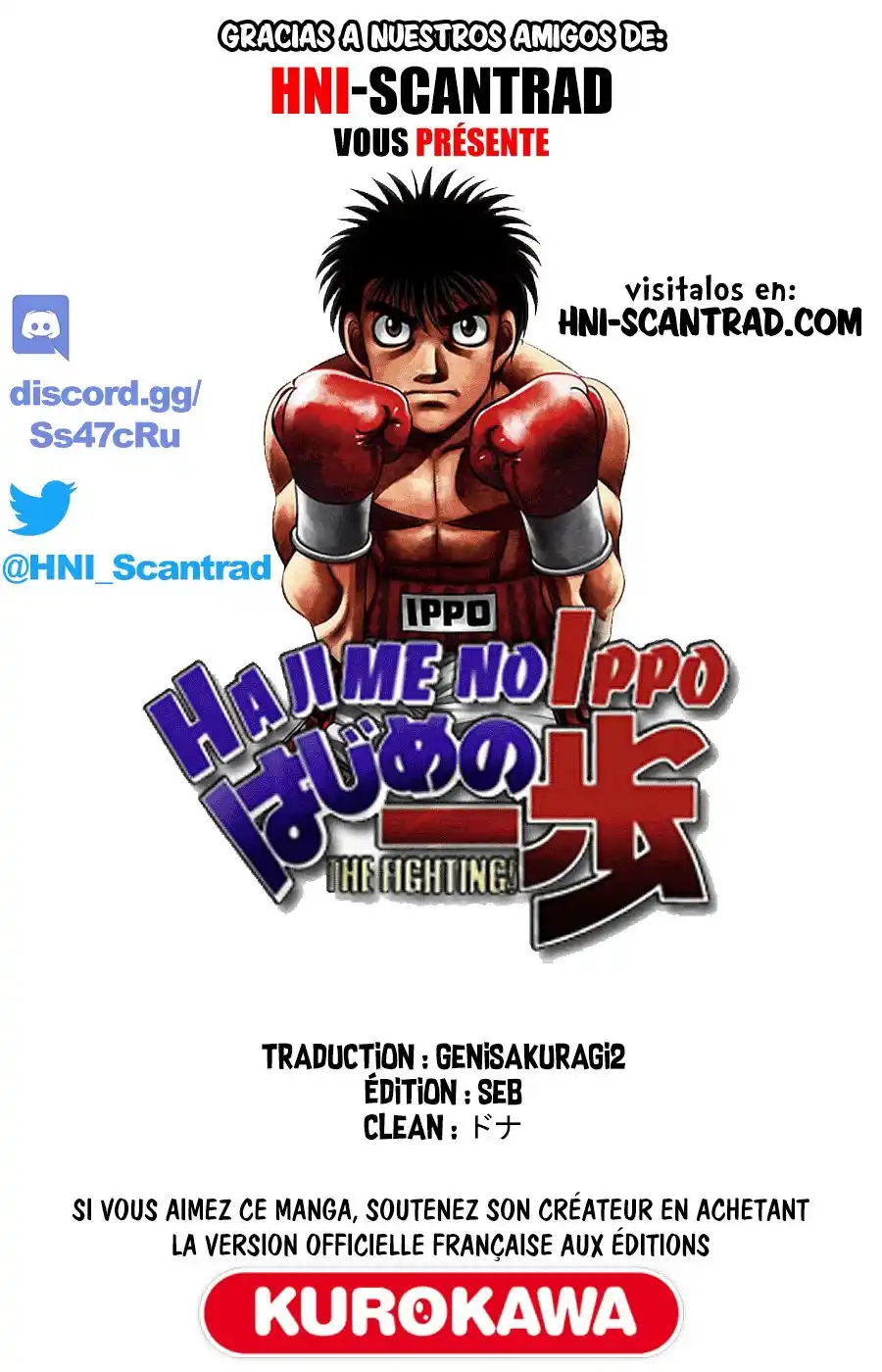 Hajime no Ippo Capitulo 1216 página 2