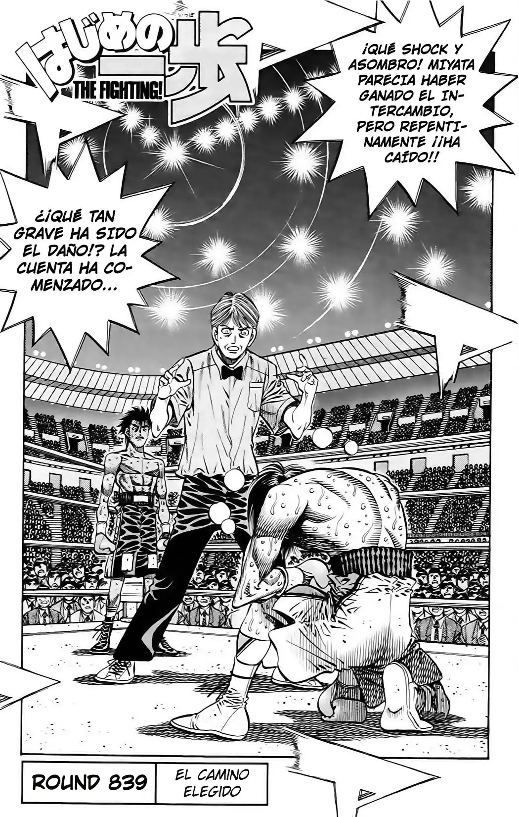 Hajime no Ippo Capitulo 839 página 2