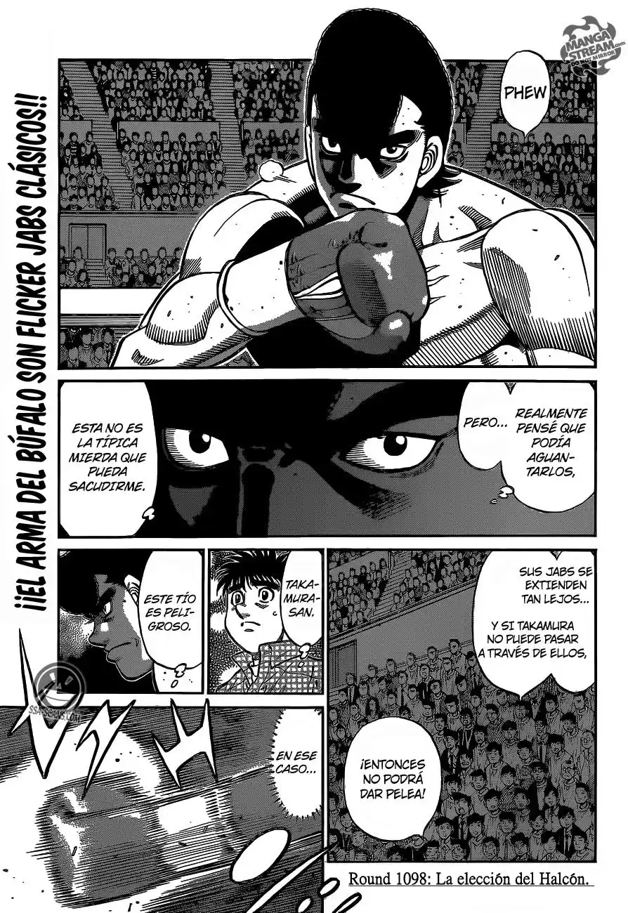 Hajime no Ippo Capitulo 1098 página 2