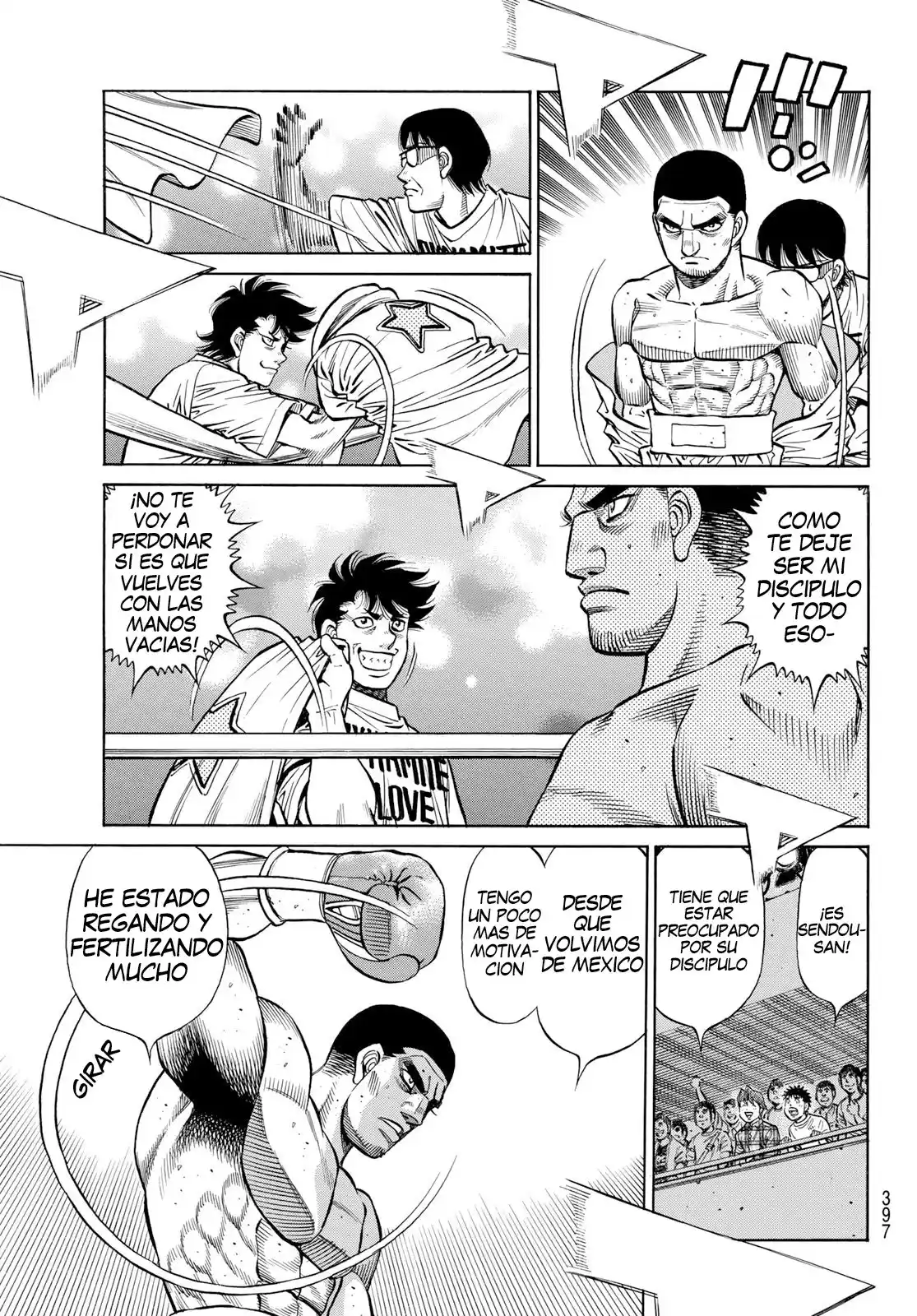 Hajime no Ippo Capitulo 1354 página 3