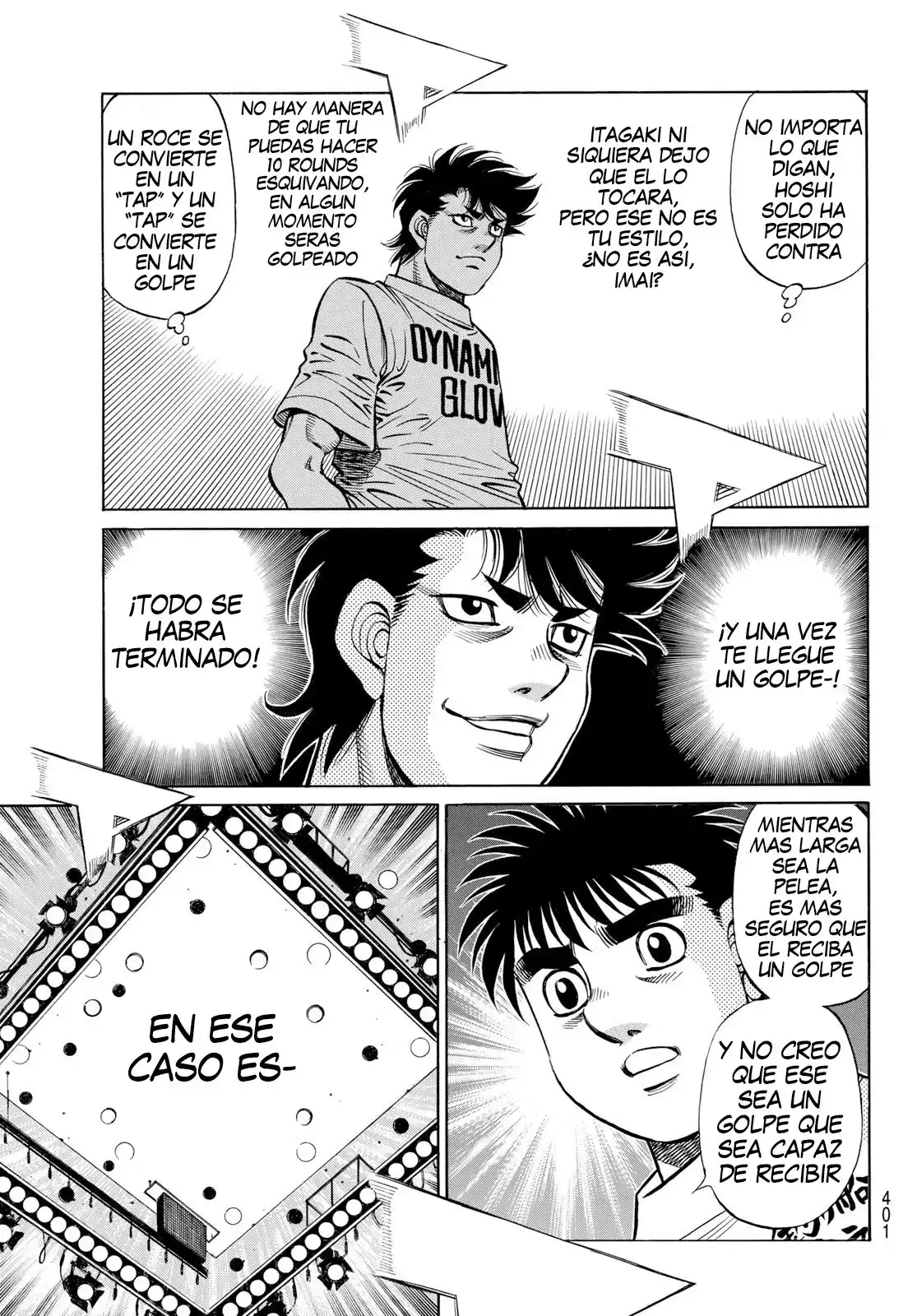 Hajime no Ippo Capitulo 1354 página 7