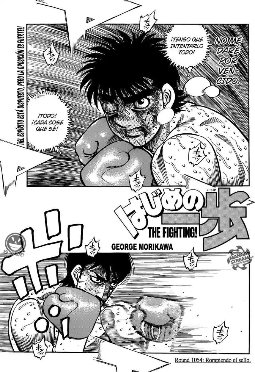 Hajime no Ippo Capitulo 1054 página 2