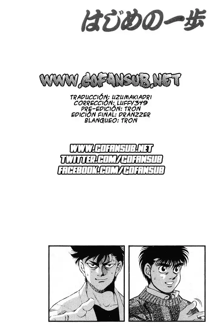 Hajime no Ippo Capitulo 249 página 20